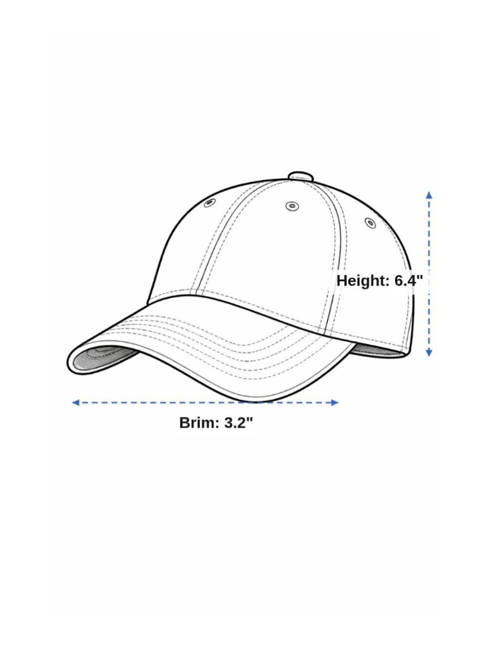 SNCO Unisex Black California Republic Embroidered Cap One Size Adjustable - Picture 7 of 7
